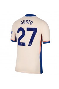 Chelsea Malo Gusto #27 Voetbaltruitje Uit tenue 2024-25 Korte Mouw